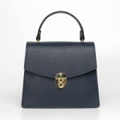 Geanta dama din piele naturala DiAmanti Lea Bleumarin Navy